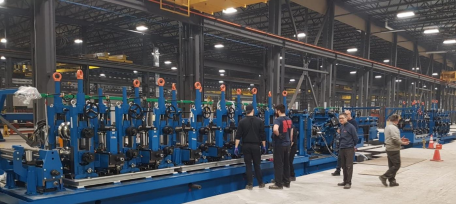 FACTORIES OF TOMORROW – OFFICINE M.T.M. S.P.A. DELIVERED THE THIRD TUBE MILL TO ACIER FATI STEEL - CANADA